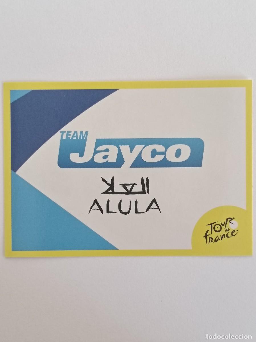 Coleccionismo deportivo: #262 LOGO (TEAM JAYCO ALULA) TOUR FRANCIA 2024 PANINI