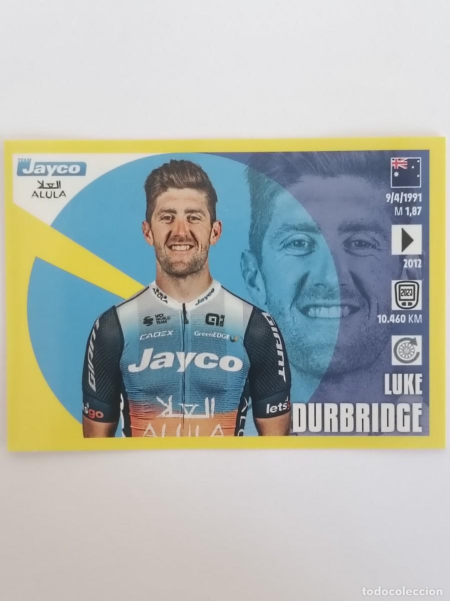 Coleccionismo deportivo: #265 LUKE DURBRIDGE (TEAM JAYCO ALULA) TOUR FRANCIA 2024 PANINI