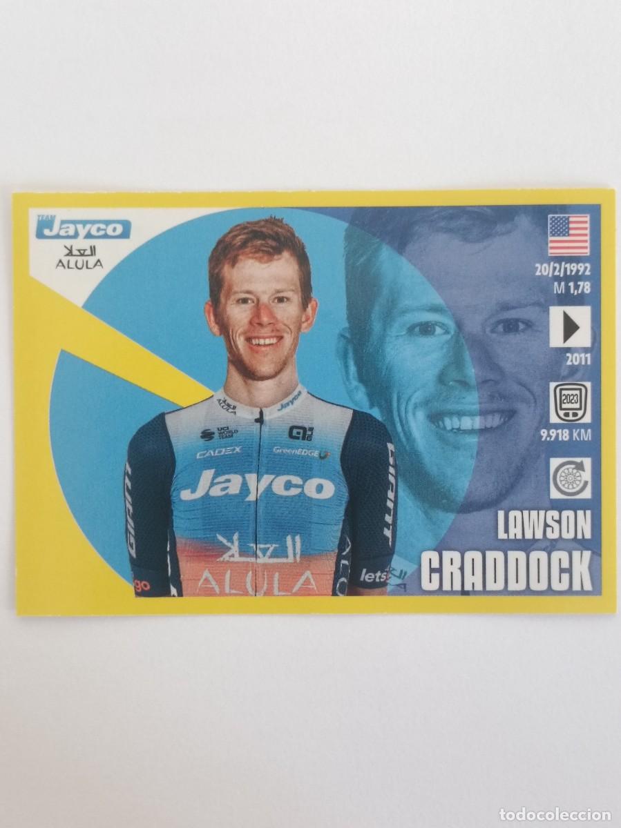 Sammelleidenschaft Sport: #273 LAWSON CRADDOCK (TEAM JAYCO ALULA) TOUR FRANCIA 2024 PANINI