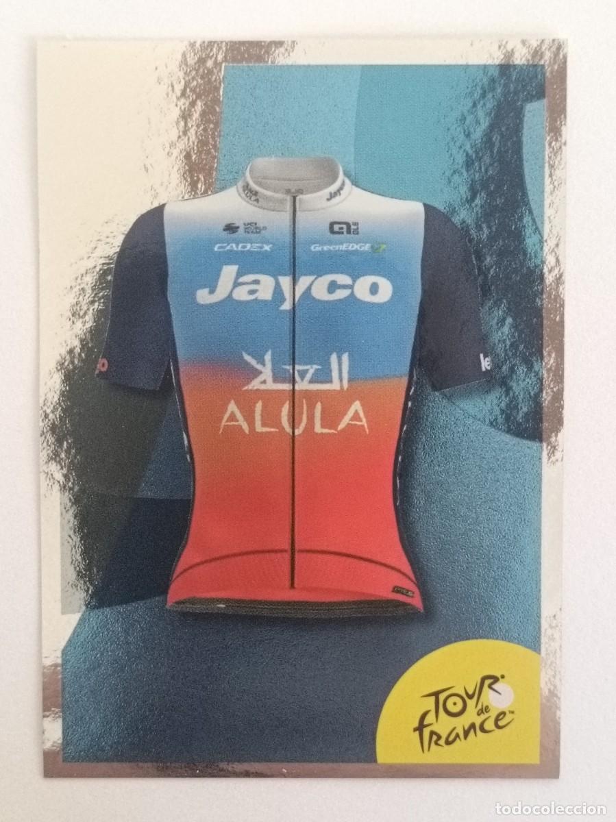 Coleccionismo deportivo: #275 MAILLOT (TEAM JAYCO ALULA) TOUR FRANCIA 2024 PANINI