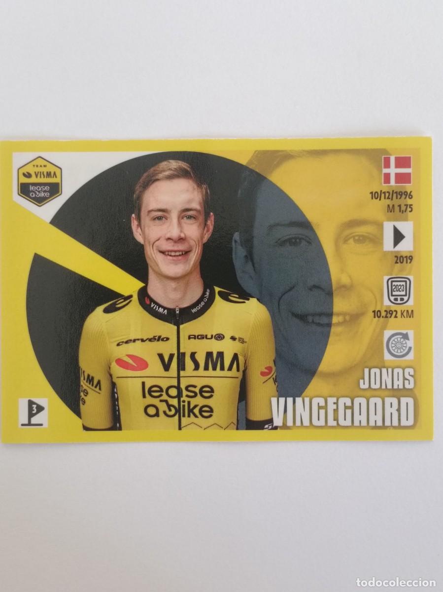 Sammelleidenschaft Sport: #278 JONAS VINGEGAARD (TEAM VISMA-LEASE A BIKE) TOUR FRANCIA 2024 PANINI
