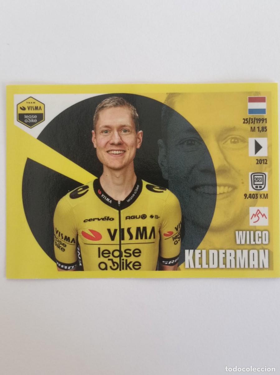 Sammelleidenschaft Sport: #285 WILCO KELDERMAN (TEAM VISMA-LEASE A BIKE) TOUR FRANCIA 2024 PANINI
