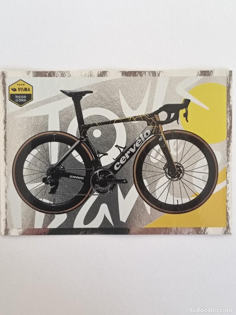 Coleccionismo deportivo: #288 BICICLETA (TEAM VISMA-LEASE A BIKE) TOUR FRANCIA 2024 PANINI