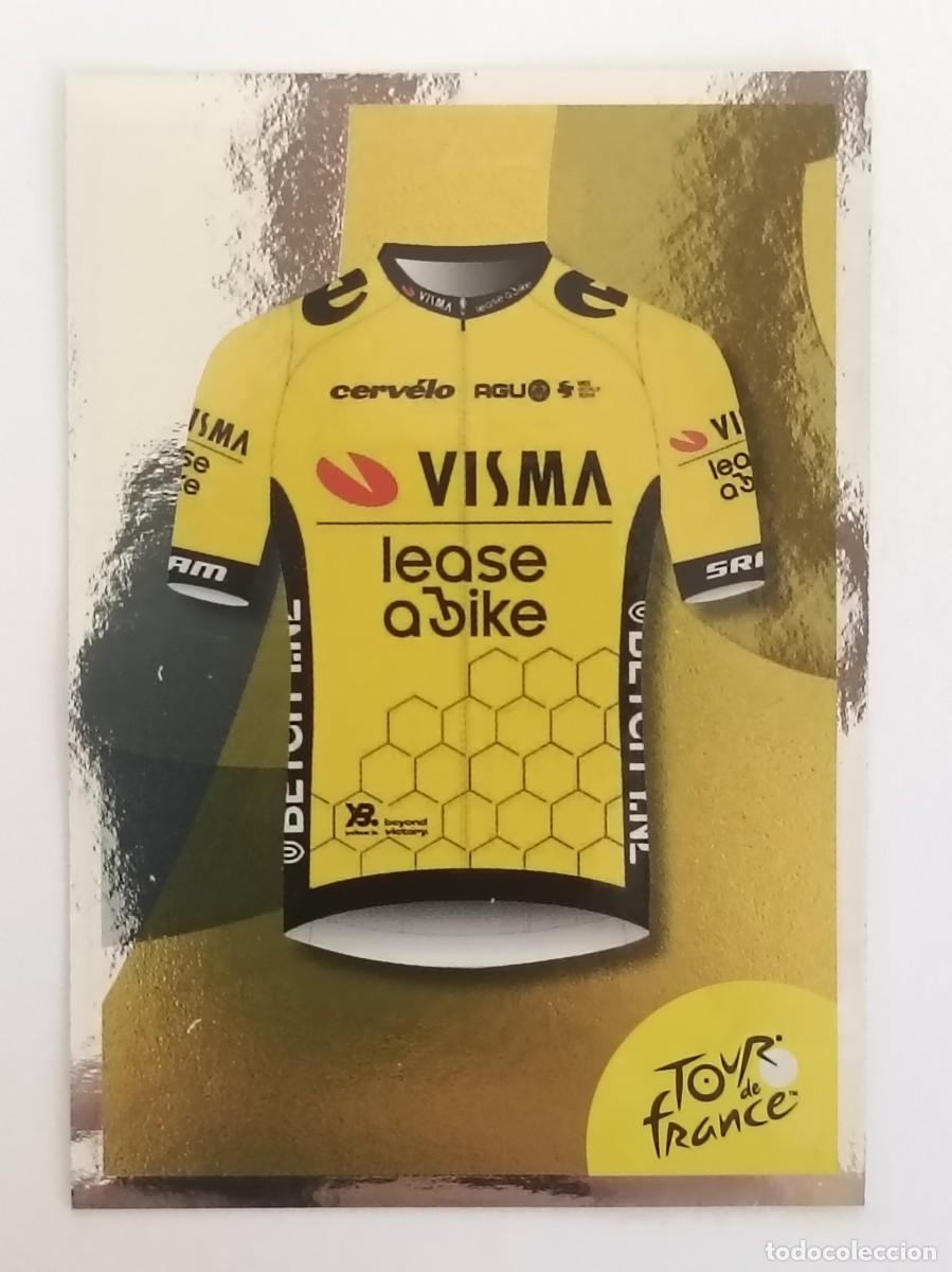 Coleccionismo deportivo: #289 MAILLOT (TEAM VISMA-LEASE A BIKE) TOUR FRANCIA 2024 PANINI