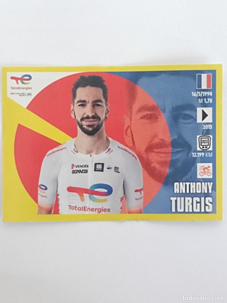Coleccionismo deportivo: #300 ANTHONY TURGIS (TOTALENERGIES) TOUR FRANCIA 2024 PANINI