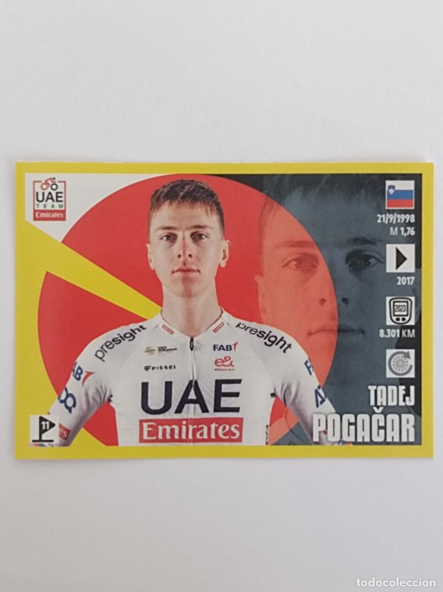 Coleccionismo deportivo: #306 TADEJ POGACAR (UAE TEAM EMIRATES) TOUR FRANCIA 2024 PANINI