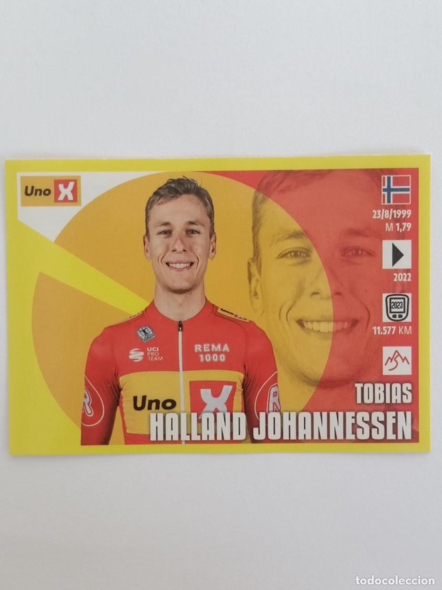 Coleccionismo deportivo: #320 TOBIAS HALLAND JOHANNESSEN (UNO-X MOBILITY) TOUR FRANCIA 2024 PANINI