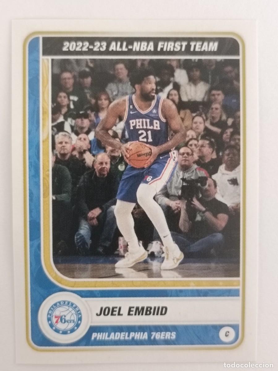 Coleccionismo deportivo: #4 JOEL EMBIID (PHILADELPHIA 76ERS) BALONCESTO NBA 2023 PANINI