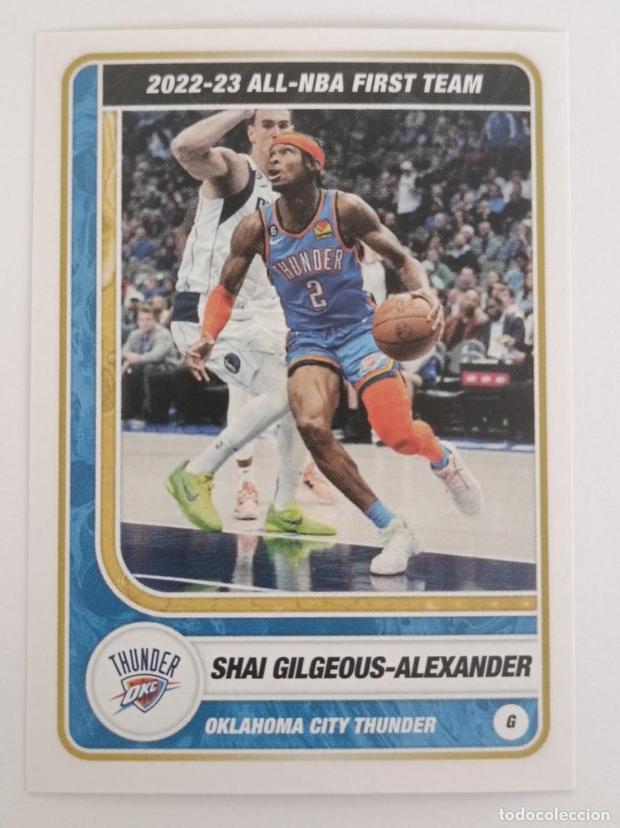 Coleccionismo deportivo: #6 SHAI GILGEOUS-ALEXANDER (OKLAHOMA CITY THUNDER) BALONCESTO NBA 2023 PANINI