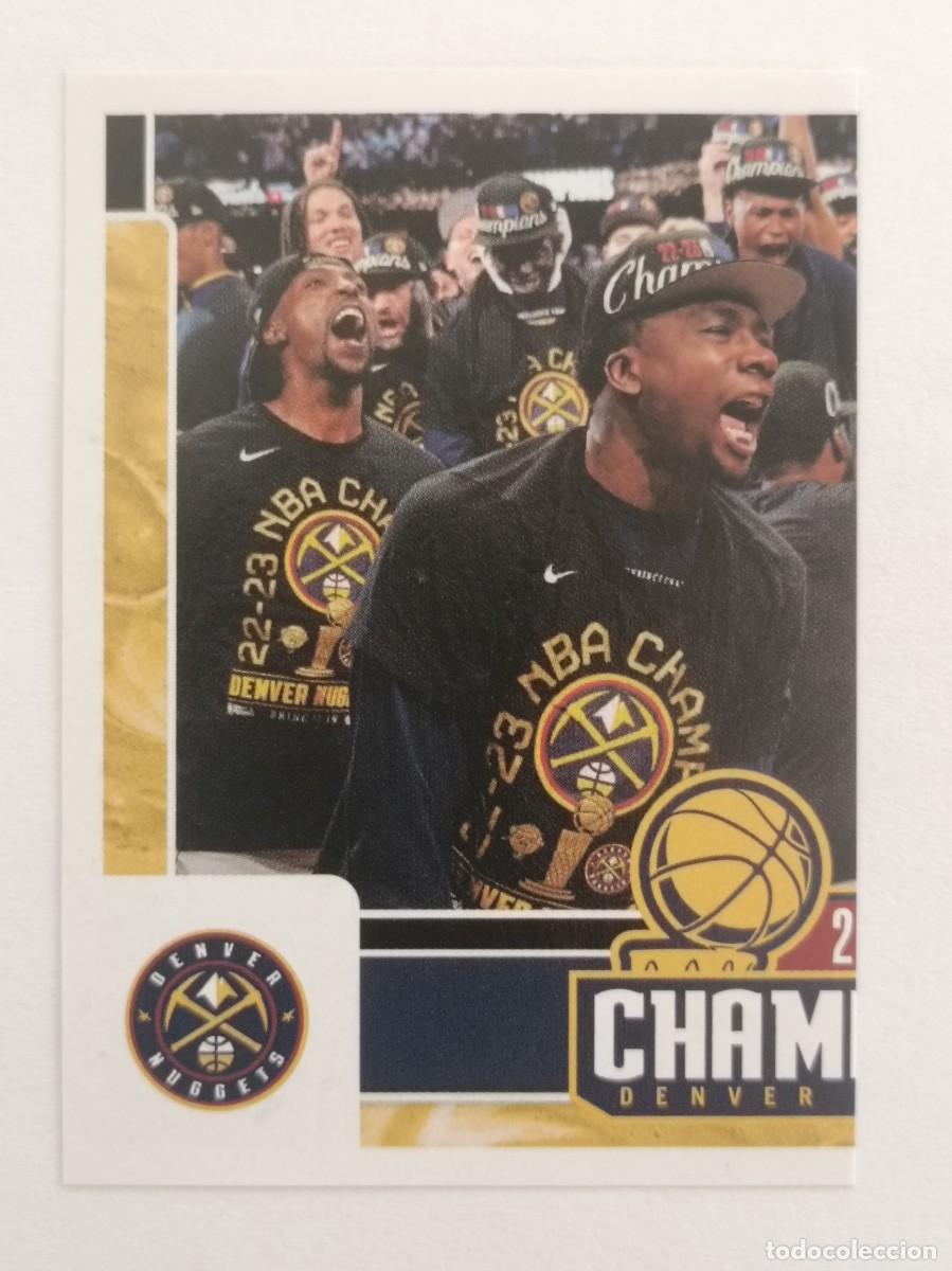 Coleccionismo deportivo: #29 EQUIPO CAMPEON (NUGGETS) BALONCESTO NBA 2023 PANINI