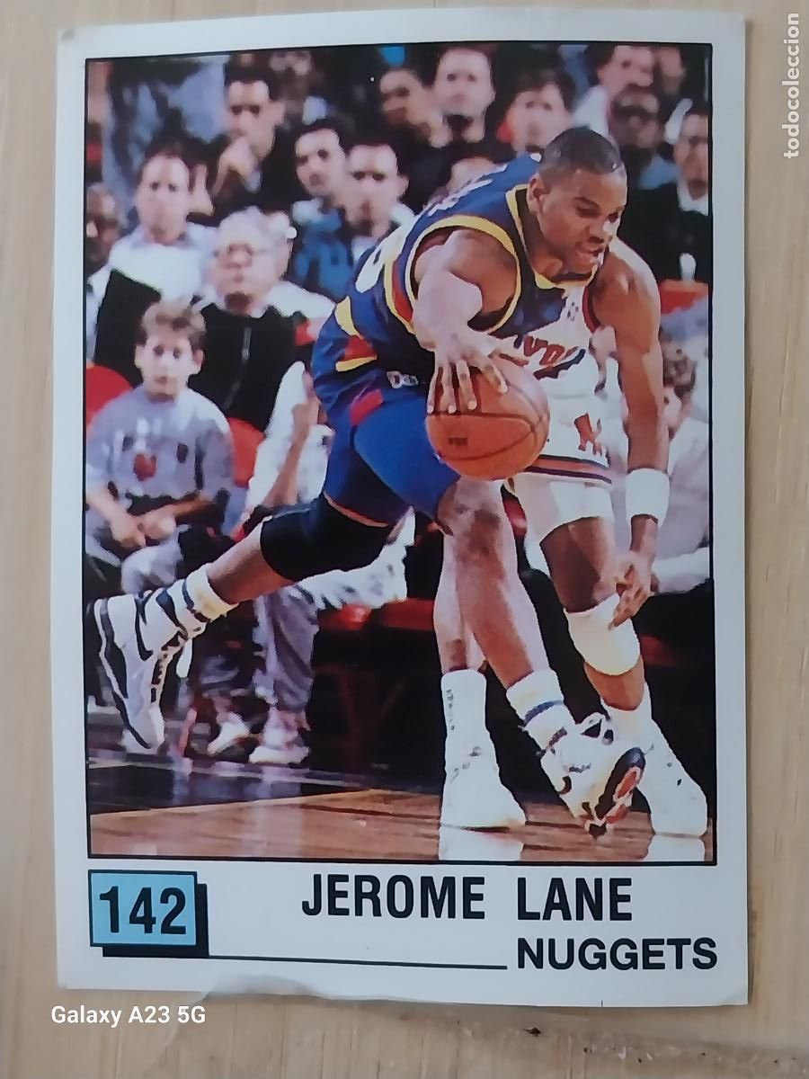 Coleccionismo deportivo: TONY CAMPBELL TIMBERWOLVES BASKET NBA 90 PANINI CROMO 142 +++ A&Ntilde;O 1990 SIN PEGAR NUNCA ORIGINAL