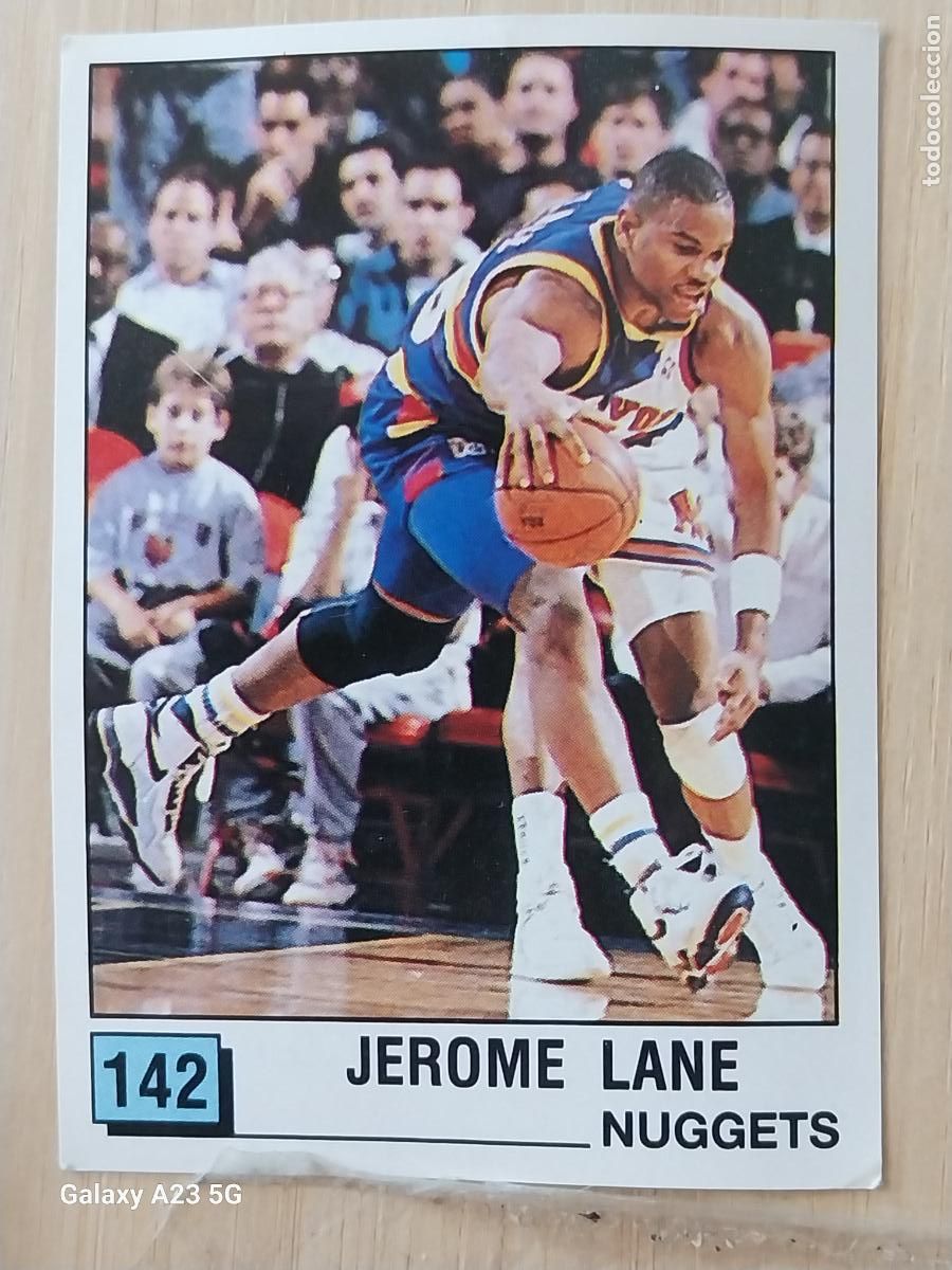 Coleccionismo deportivo: TONY CAMPBELL TIMBERWOLVES BASKET NBA 90 PANINI CROMO 142 ++ A&Ntilde;O 1990 SIN PEGAR NUNCA ORIGINAL
