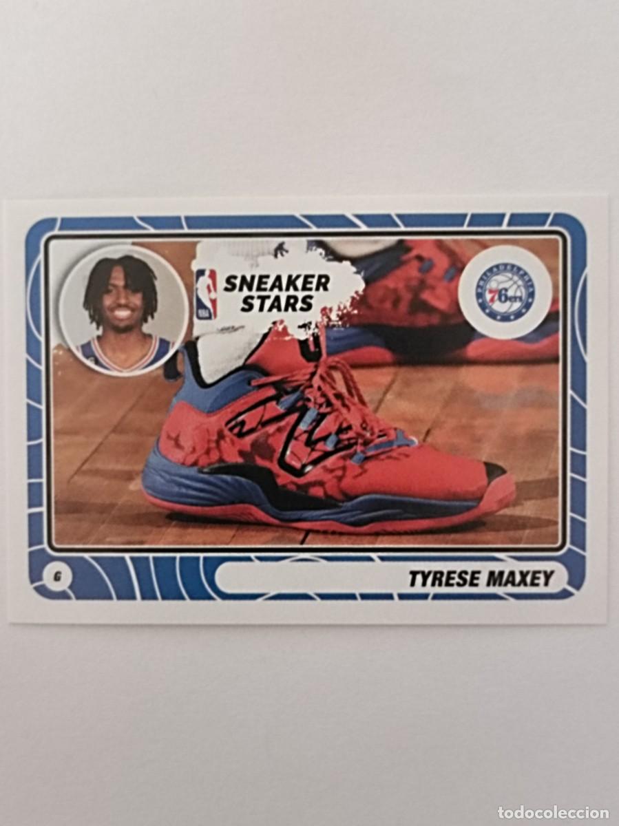 Coleccionismo deportivo: #47 TYRESE MAXEY (SNEAKER STARS) BALONCESTO NBA 2023 PANINI