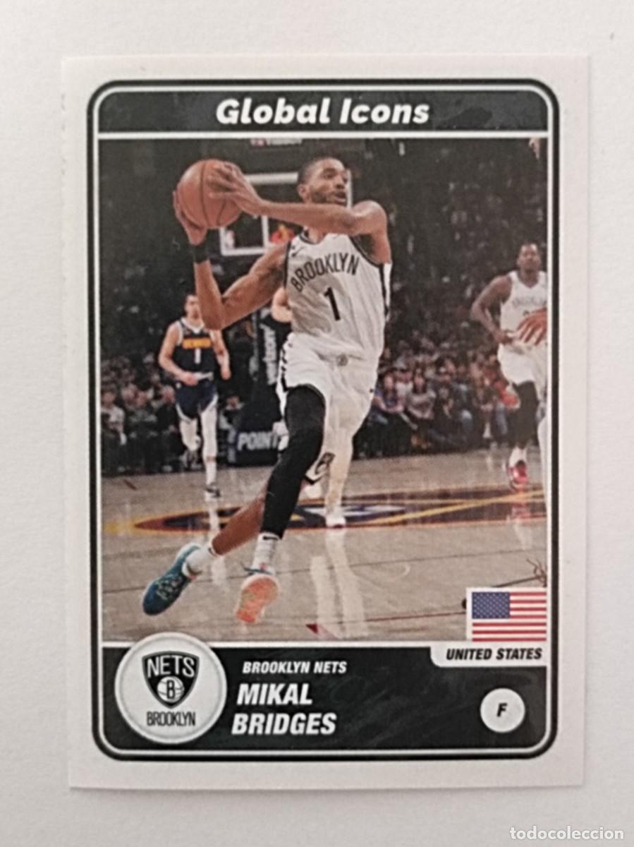 Coleccionismo deportivo: #55 MIKAL BRIDGES (GLOBAL ICONS) BALONCESTO NBA 2023 PANINI