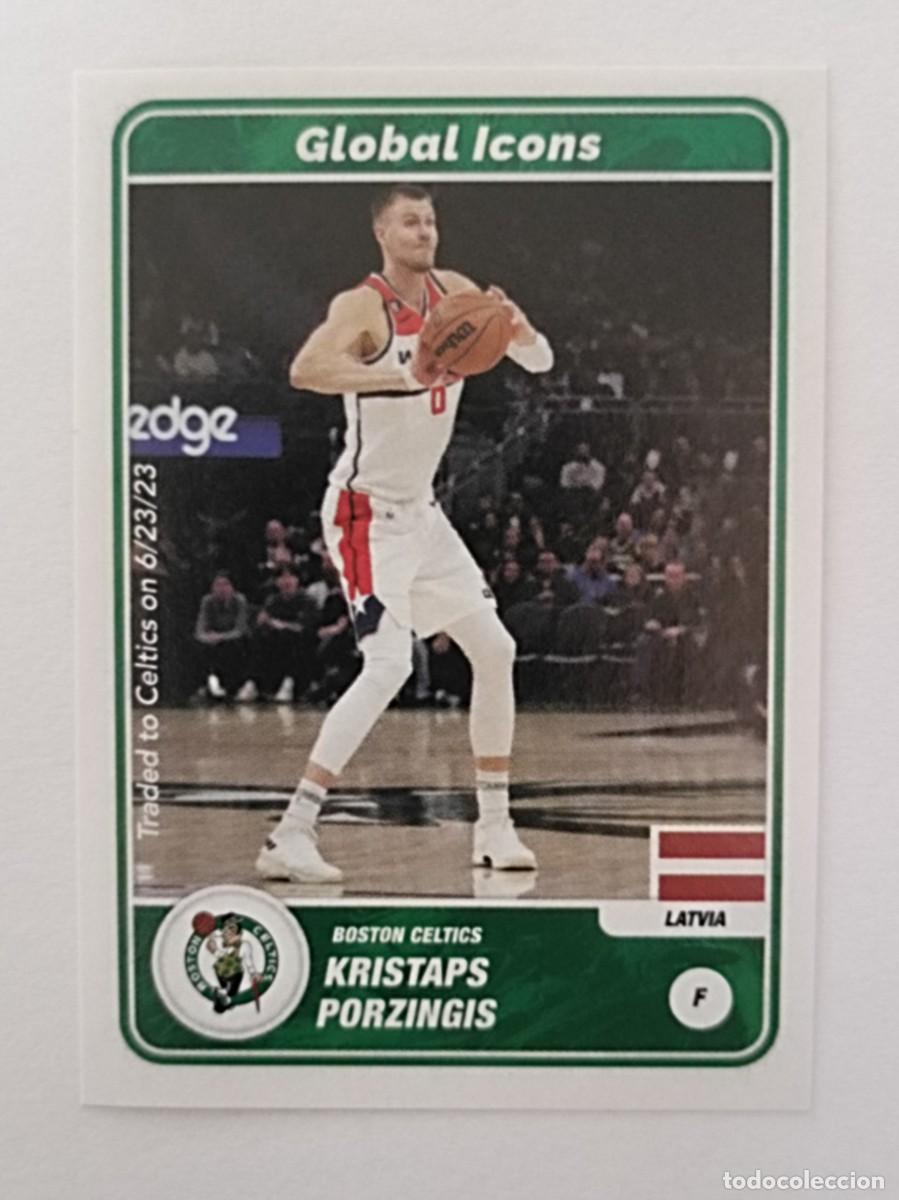 Coleccionismo deportivo: #56 KRISTAPS PORZINGIS (GLOBAL ICONS) BALONCESTO NBA 2023 PANINI