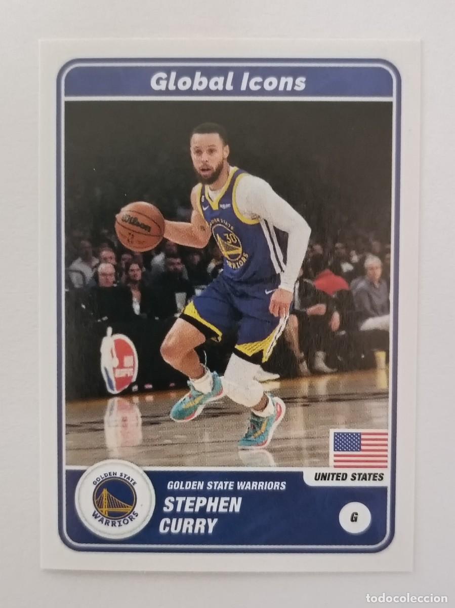 Coleccionismo deportivo: #69 STEPHEN CURRY (GLOBAL ICONS) BALONCESTO NBA 2023 PANINI