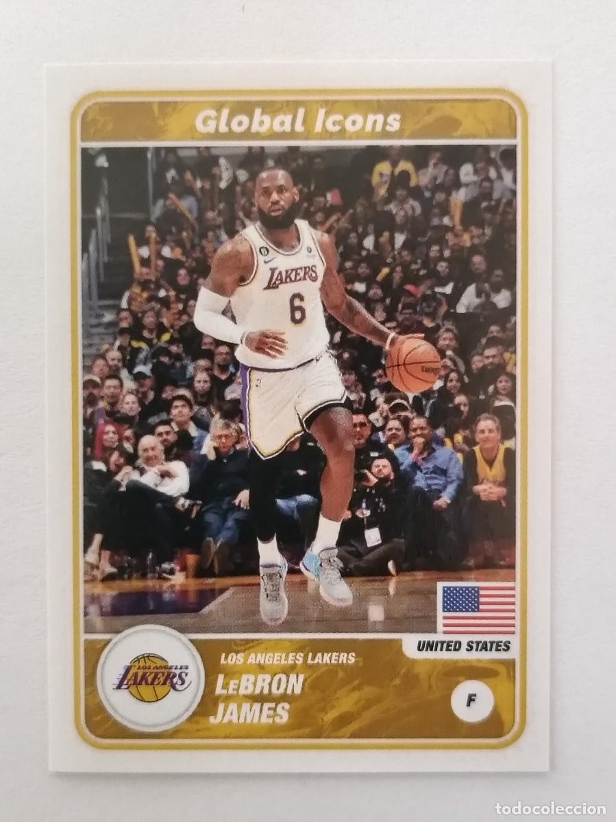 Coleccionismo deportivo: #70 LEBRON JAMES (GLOBAL ICONS) BALONCESTO NBA 2023 PANINI