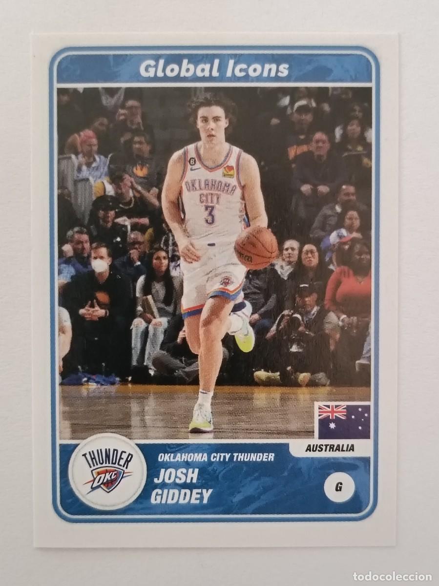 Coleccionismo deportivo: #74 JOSH GIDDEY (GLOBAL ICONS) BALONCESTO NBA 2023 PANINI