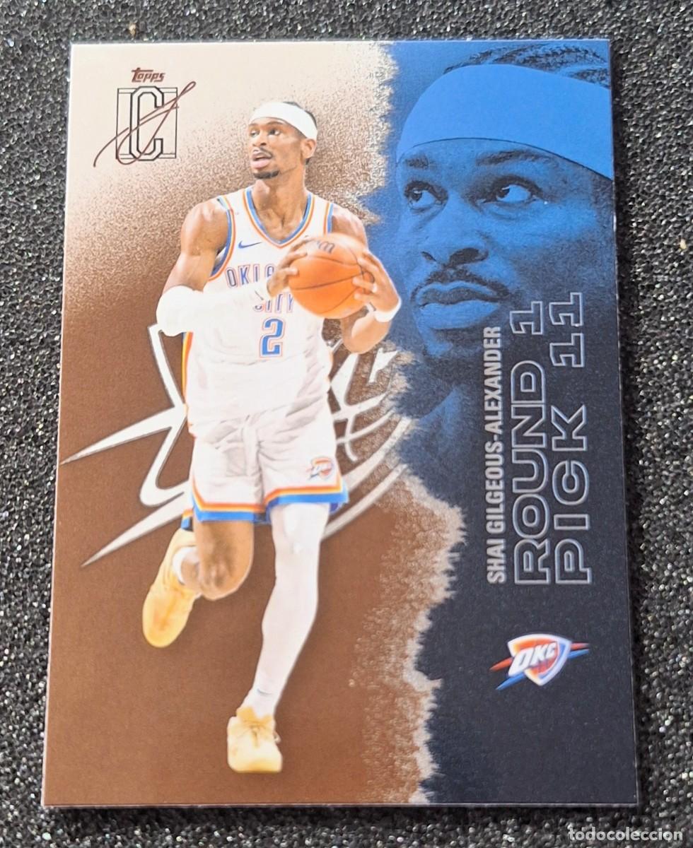 Coleccionismo deportivo: Shai Gilgeous-Alexander Oklahoma City Thunder Topps Signature 2025-26 Basketball Bronze
