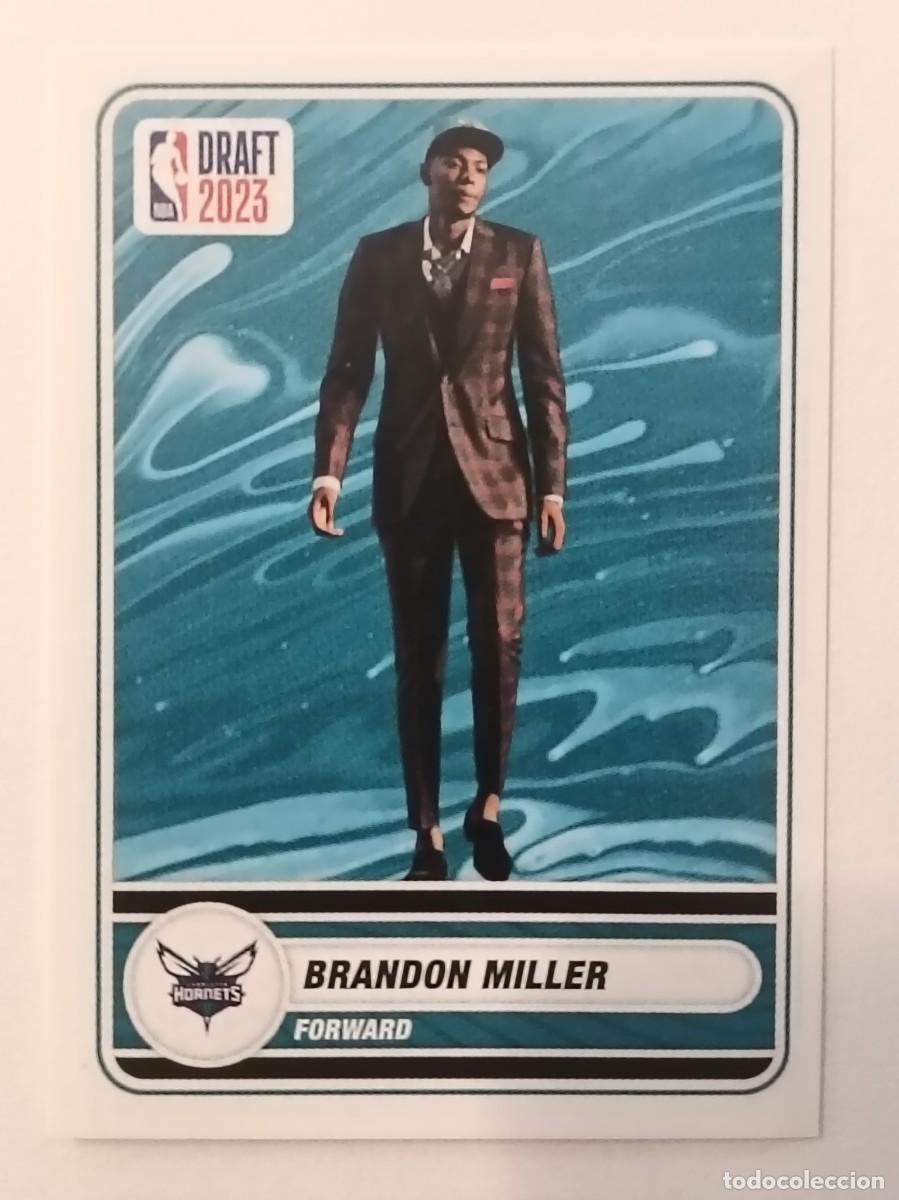 Coleccionismo deportivo: #80 BRANDON MILLER DRAFT 2023 NBA 2023 PANINI