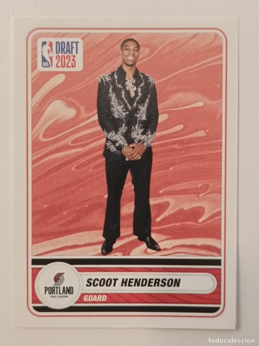 Coleccionismo deportivo: #81 SCOOT HENDERSON DRAFT 2023 NBA 2023 PANINI