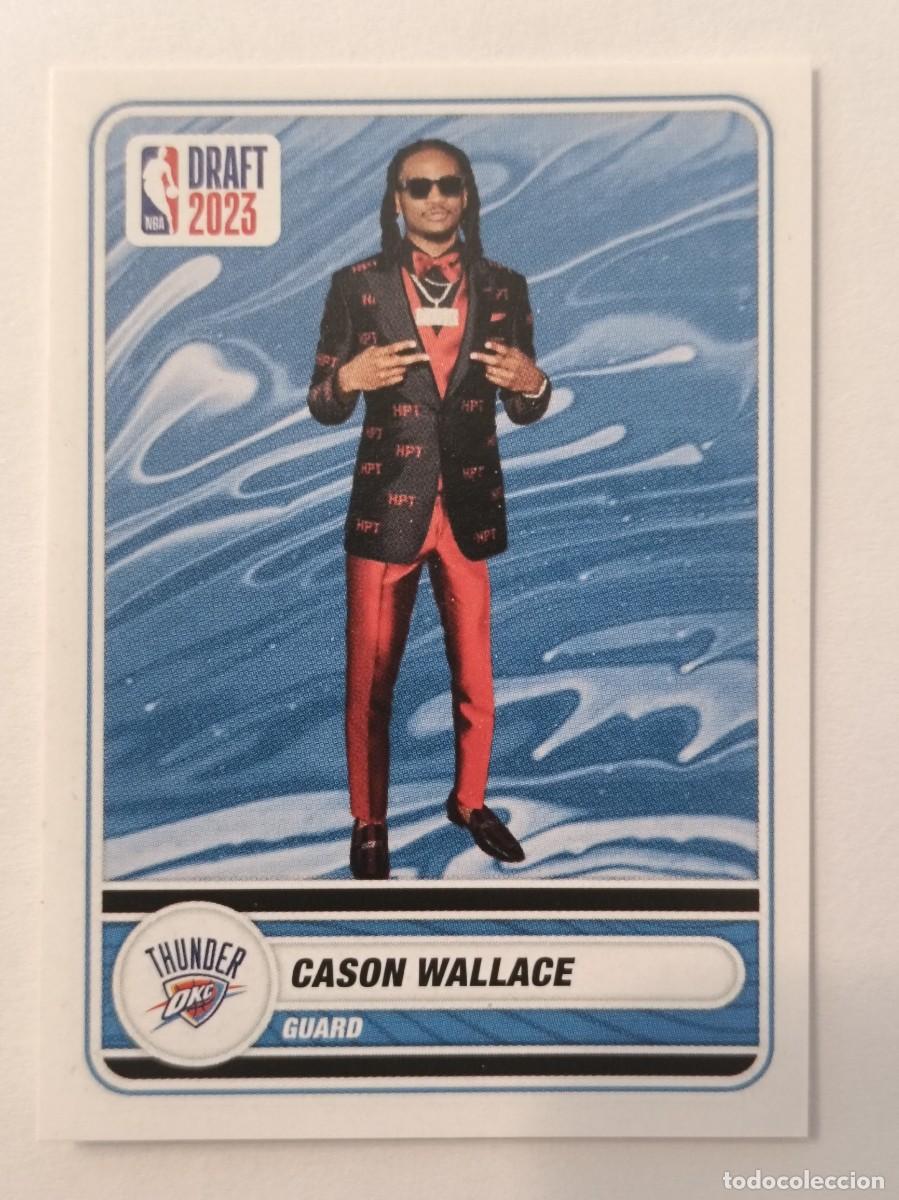 Coleccionismo deportivo: #87 CASON WALLACE DRAFT 2023 NBA 2023 PANINI