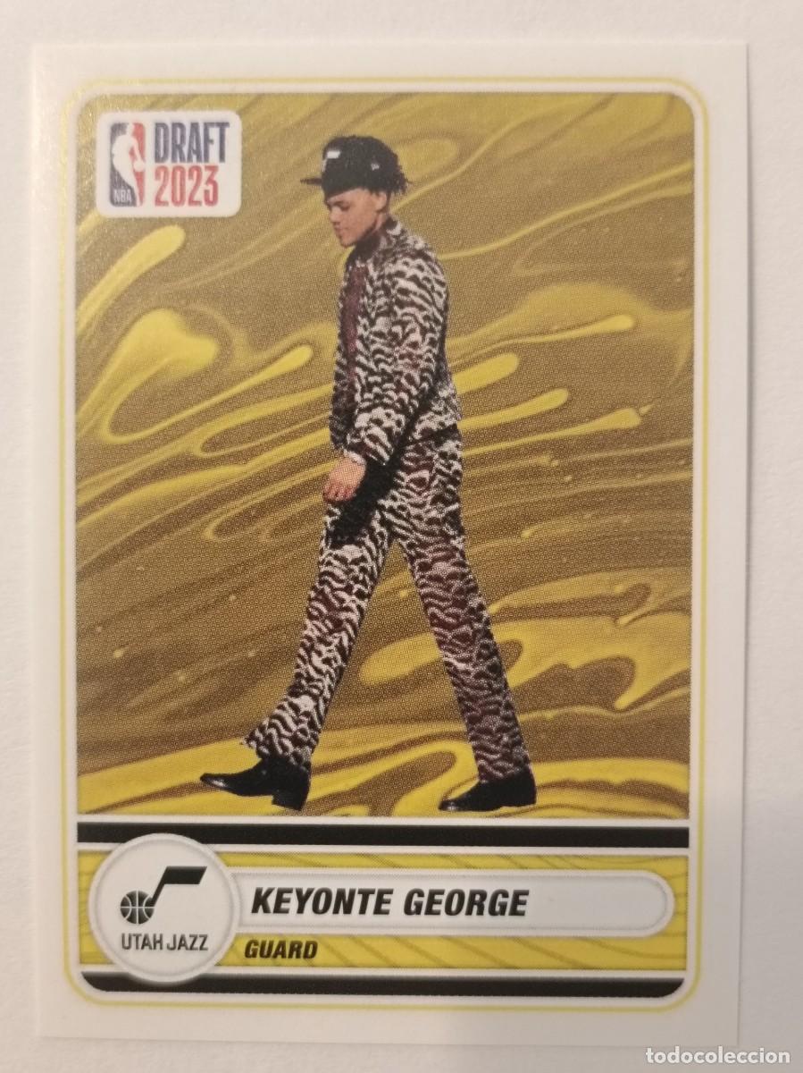 Coleccionismo deportivo: #93 KEYONTE GEORGE DRAFT 2023 NBA 2023 PANINI