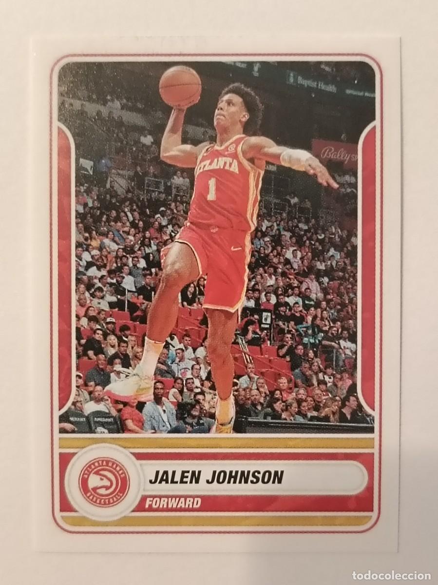 Coleccionismo deportivo: #106 JALEN JOHNSON (ATLANTA HAWKS) BALONCESTO NBA 2023 PANINI
