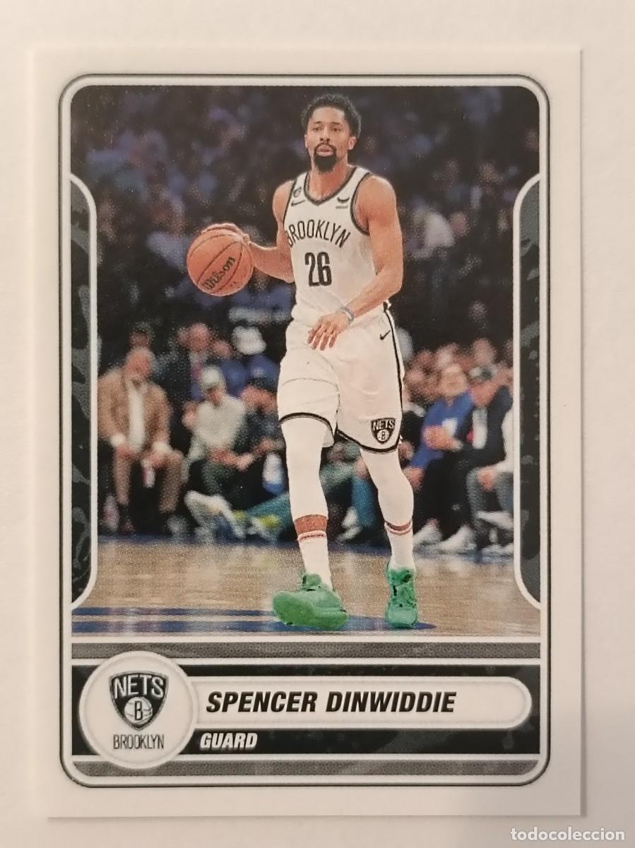 Coleccionismo deportivo: #136 SPENCER DINWIDDIE (BROOKLYN NETS) BALONCESTO NBA 2023 PANINI