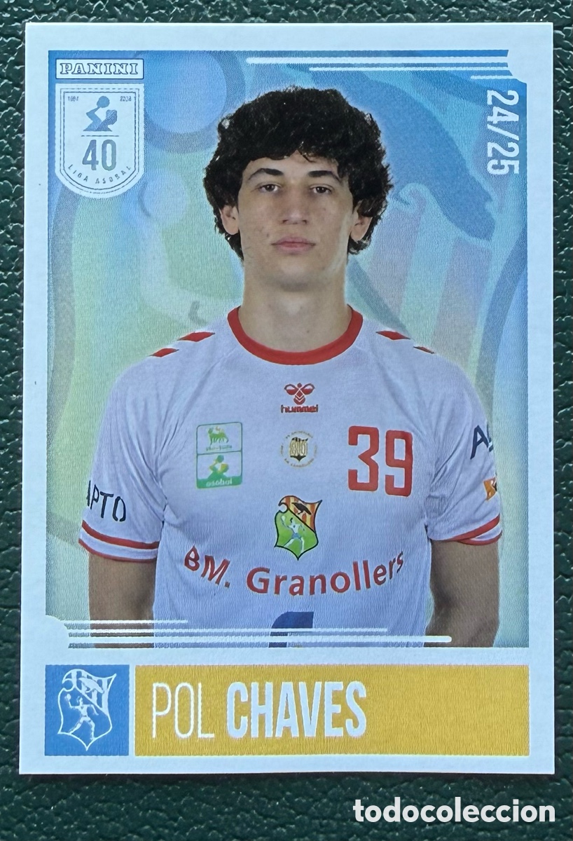 Coleccionismo deportivo: 57 POL CHAVES FRAIKIN BM GRANOLLERS PANINI LIGA PLENITUDE ASOBAL 2024 2025 24 25