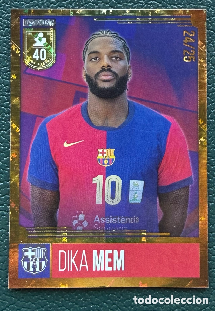 Sammelleidenschaft Sport: 6 DIKA MEM FC BARCELONA PANINI LIGA PLENITUDE ASOBAL 2024 2025 24 25