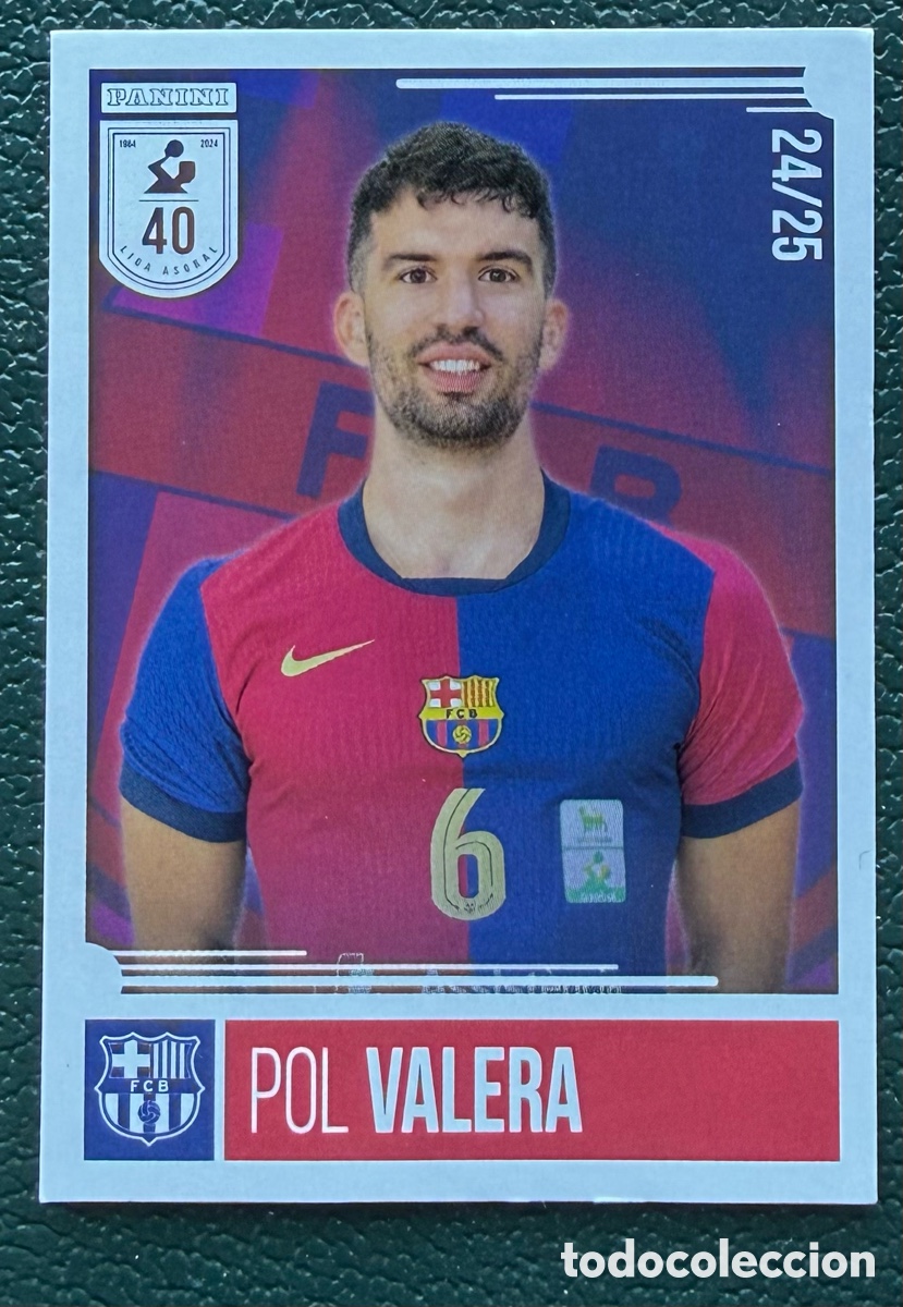 Sammelleidenschaft Sport: 4 POL VALERA FC BARCELONA PANINI LIGA PLENITUDE ASOBAL 2024 2025 24 25