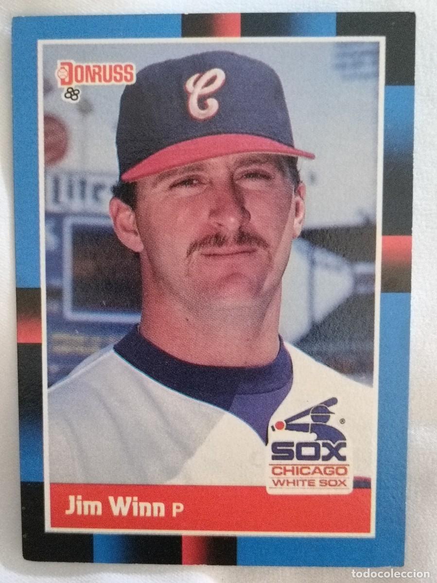 Coleccionismo deportivo: #409 JIM WINN (CHICAGO WHITE SOX) BEISBOL MLB 1988 DONRUSS