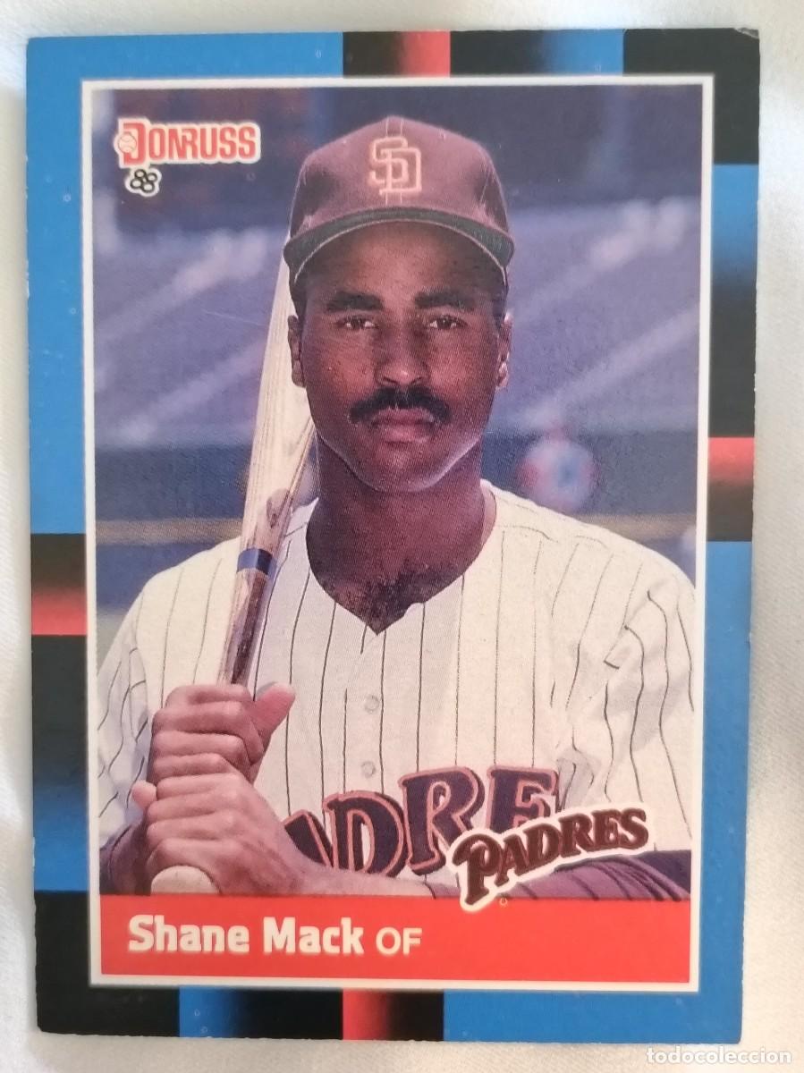 Coleccionismo deportivo: #411 SHANE MACK (SAN DIEGO PADRES) BEISBOL MLB 1988 DONRUSS