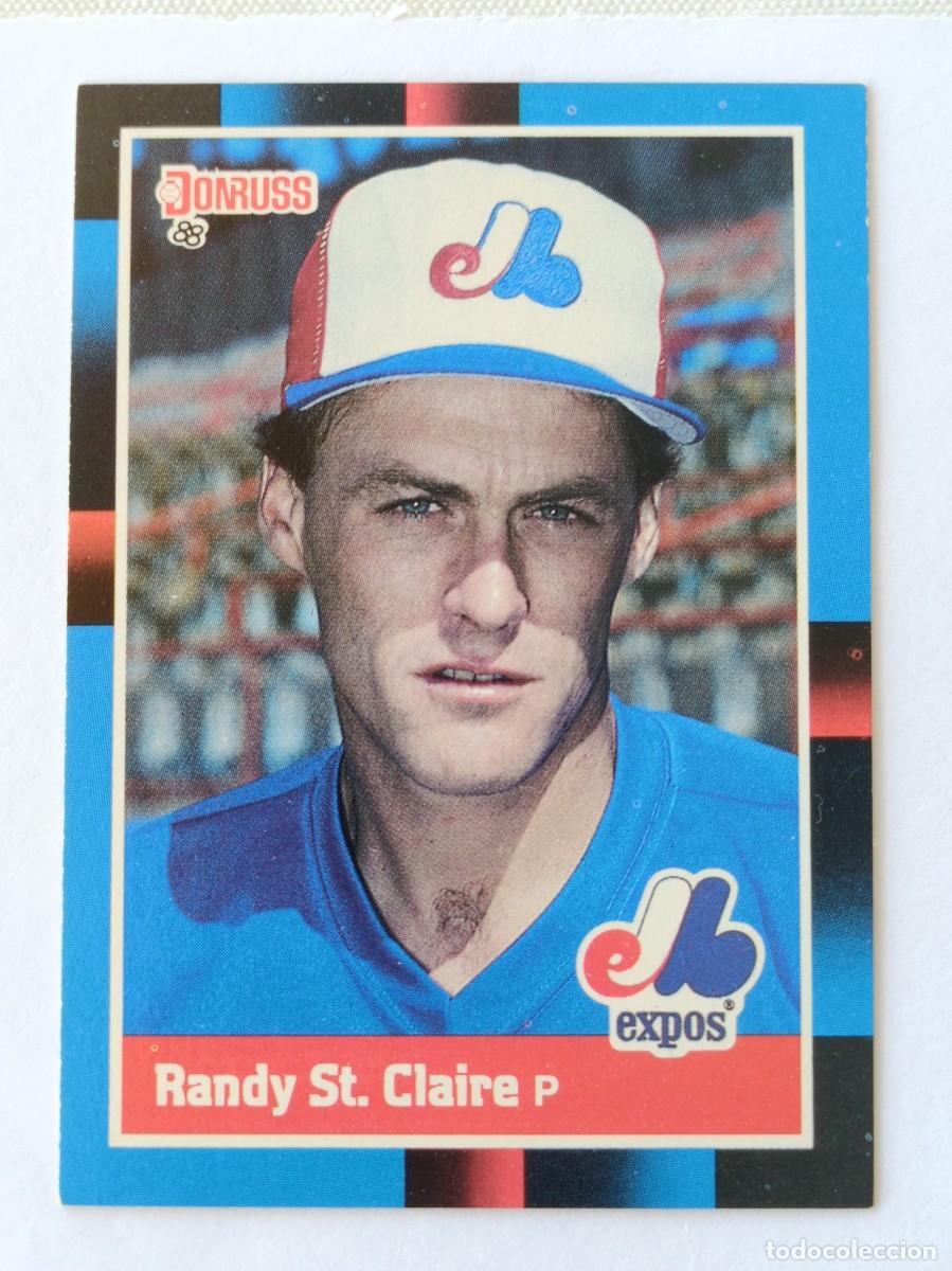 Coleccionismo deportivo: #426 RANDY ST. CLAIRE (MONTREAL EXPOS) BEISBOL MLB 1988 DONRUSS