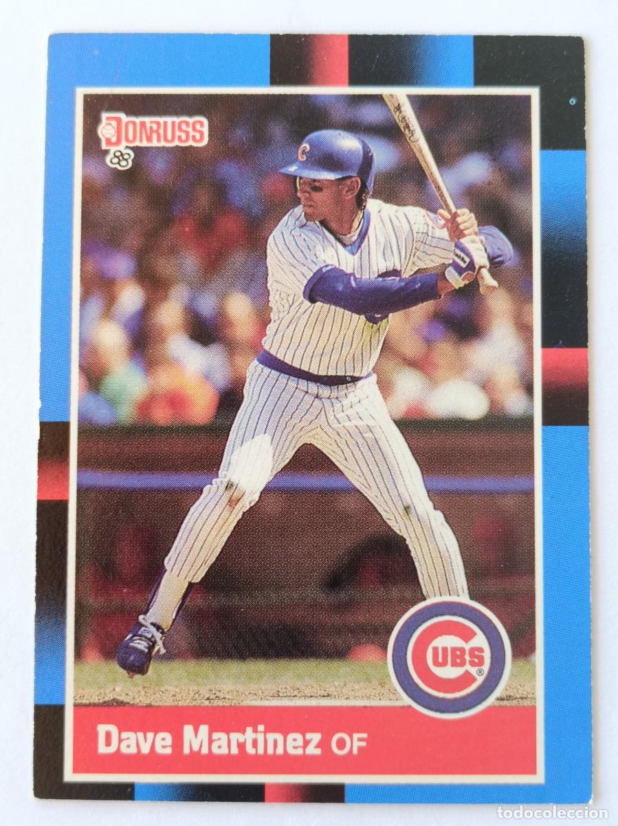 Coleccionismo deportivo: #438 DAVE MARTINEZ (CHICAGO CUBS) BEISBOL MLB 1988 DONRUSS