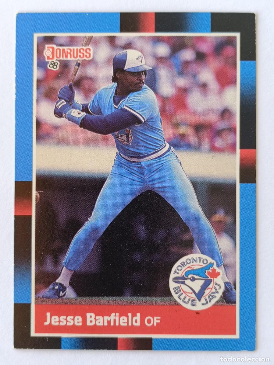 Coleccionismo deportivo: #442 JESSE BARFIELD (TORONTO BLUE JAYS) BEISBOL MLB 1988 DONRUSS