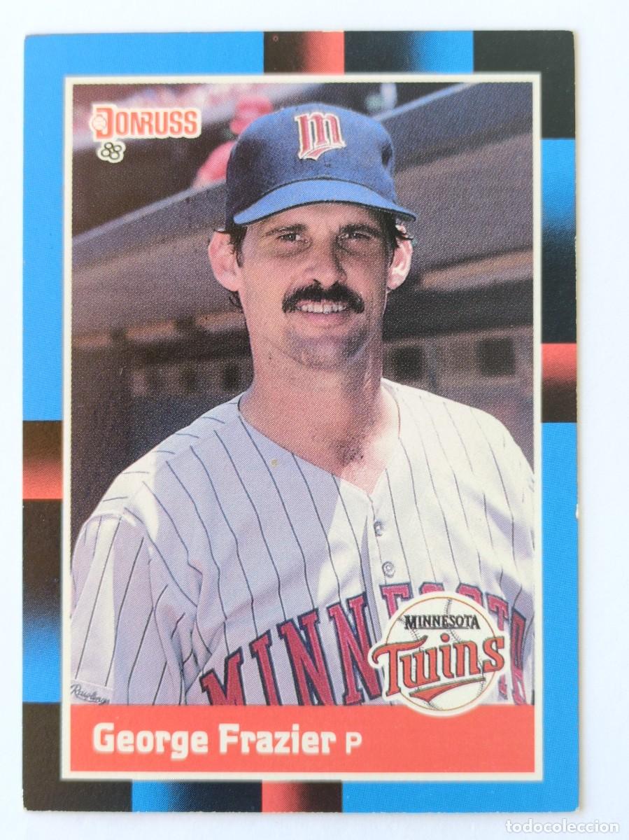 Coleccionismo deportivo: #443 GEORGE FRAZIER (MINNESOTA TWINS) BEISBOL MLB 1988 DONRUSS