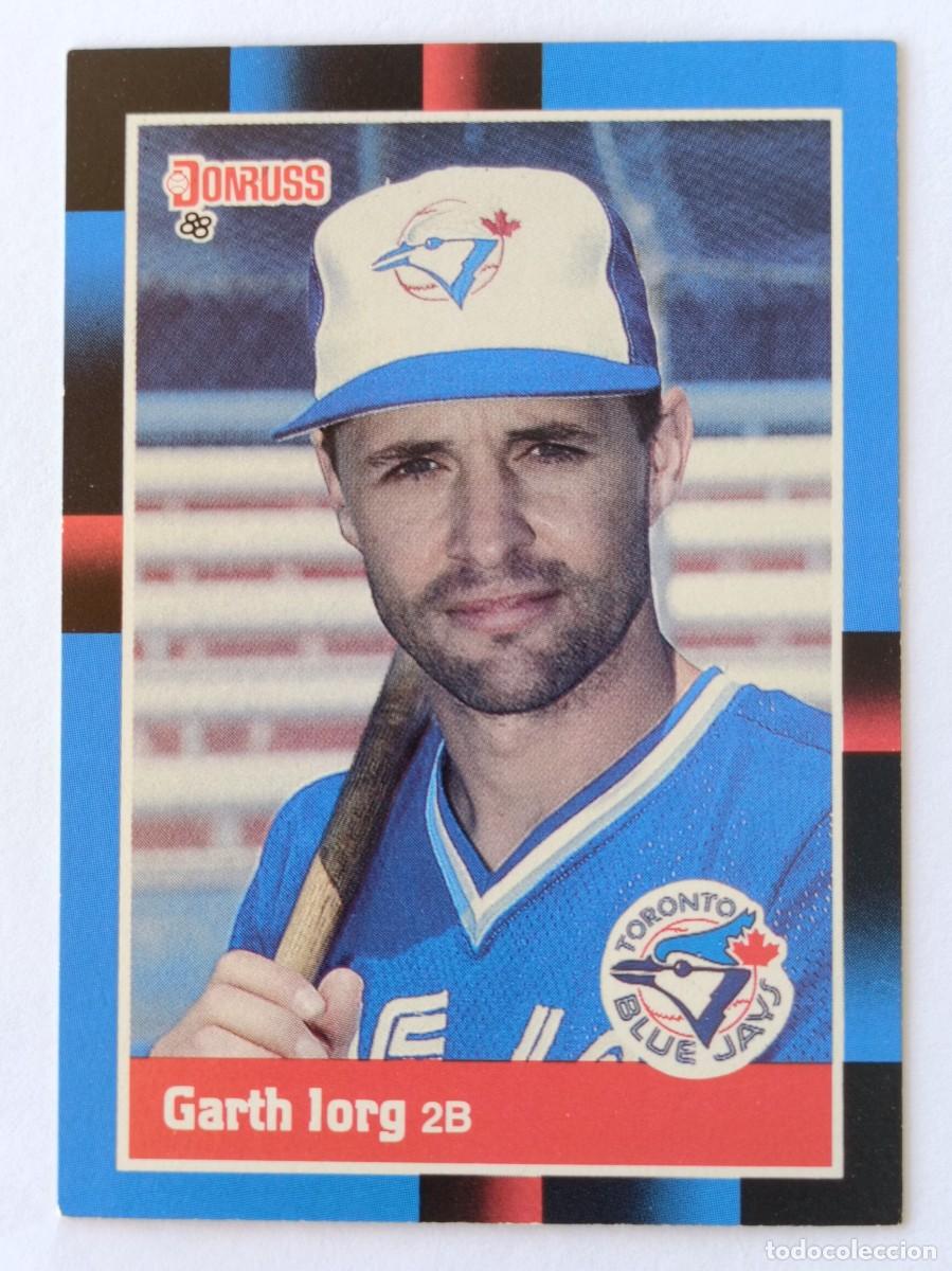Coleccionismo deportivo: #444 GARTH IORG (TORONTO BLUE JAYS) BEISBOL MLB 1988 DONRUSS