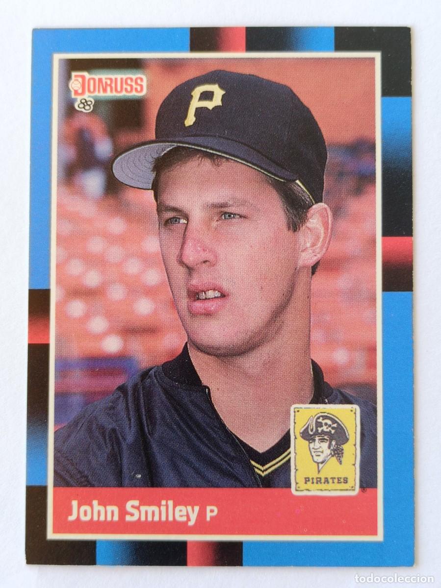 Coleccionismo deportivo: #449 JOHN SMILEY (PITTSBURGH PIRATES) BEISBOL MLB 1988 DONRUSS