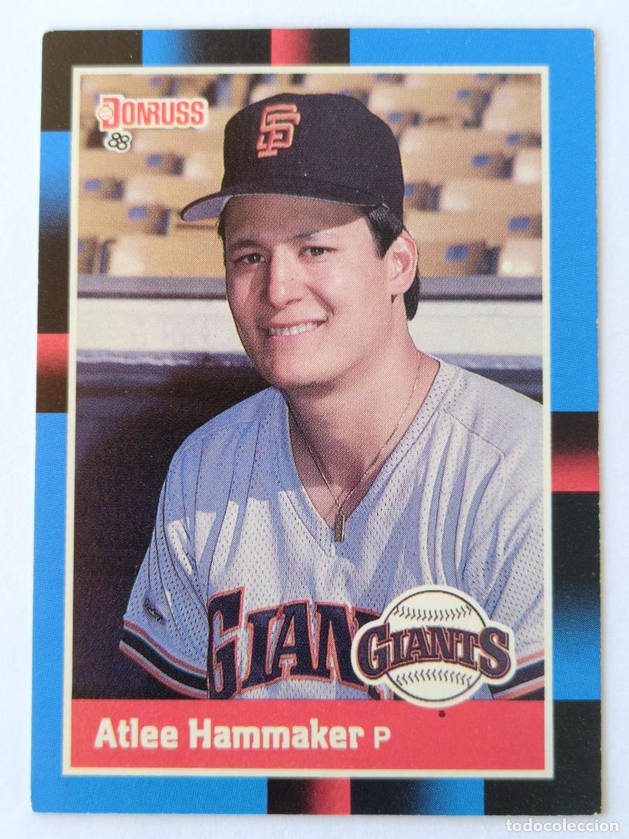 Coleccionismo deportivo: #450 ATLEE HAMMAKER (SAN FRANCISCO GIANTS) BEISBOL MLB 1988 DONRUSS