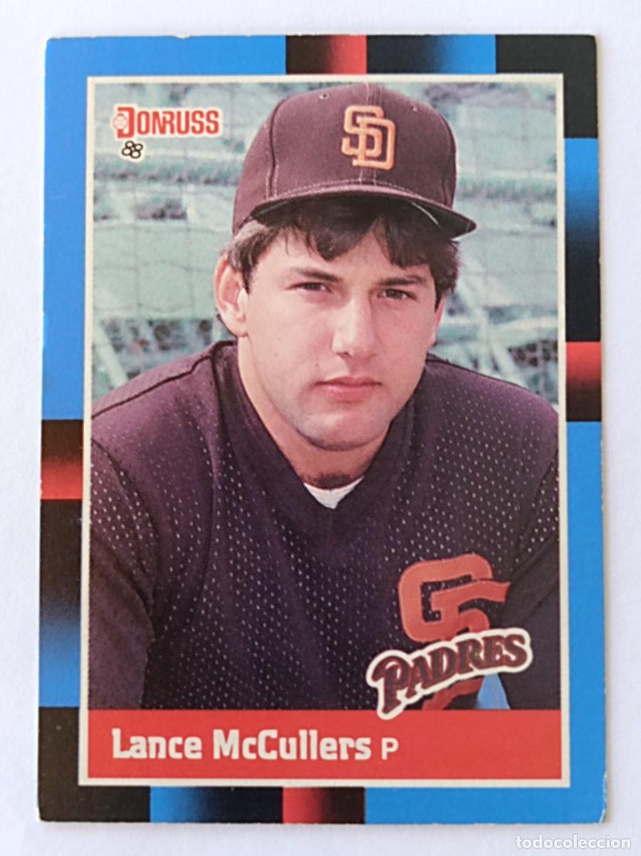 Coleccionismo deportivo: #451 LANCE MCCULLERS (SAN DIEGO PADRES) BEISBOL MLB 1988 DONRUSS