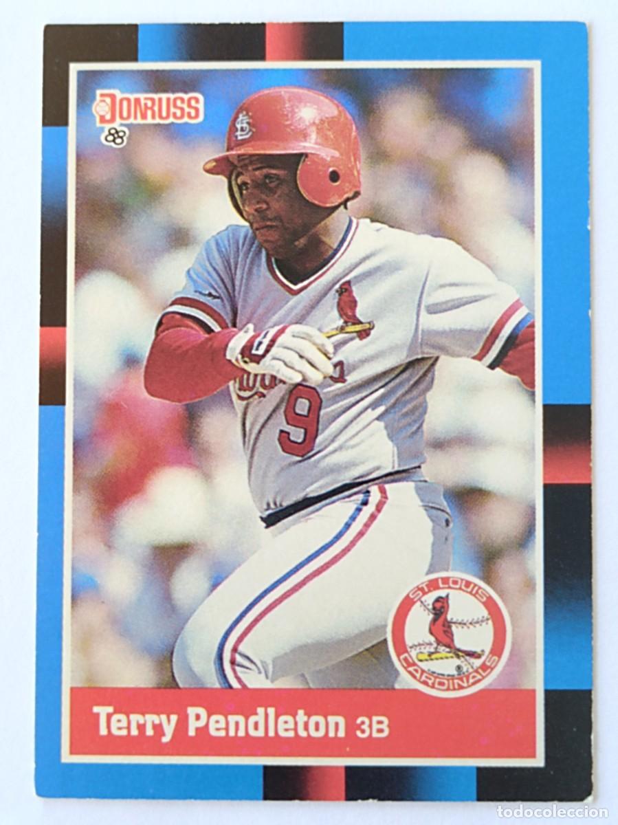 Coleccionismo deportivo: #454 TERRY PENDLETON (ST. LOUIS CARDINALS) BEISBOL MLB 1988 DONRUSS