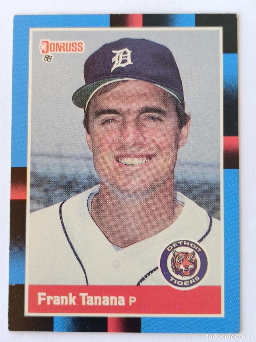 Coleccionismo deportivo: #461 FRANK TANANA (DETROIT TIGERS) BEISBOL MLB 1988 DONRUSS