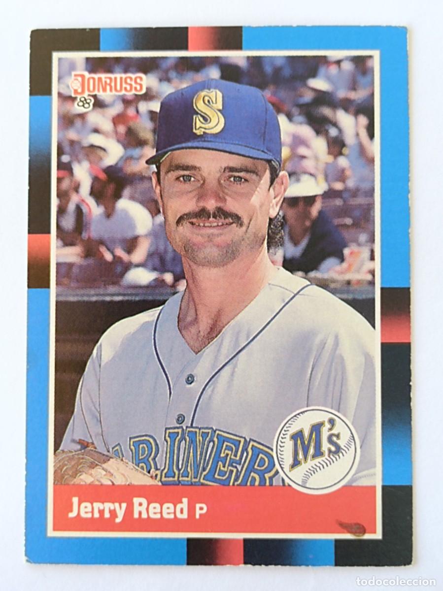 Coleccionismo deportivo: #517 JERRY REED (SEATTLE MARINERS) BEISBOL MLB 1988 DONRUSS