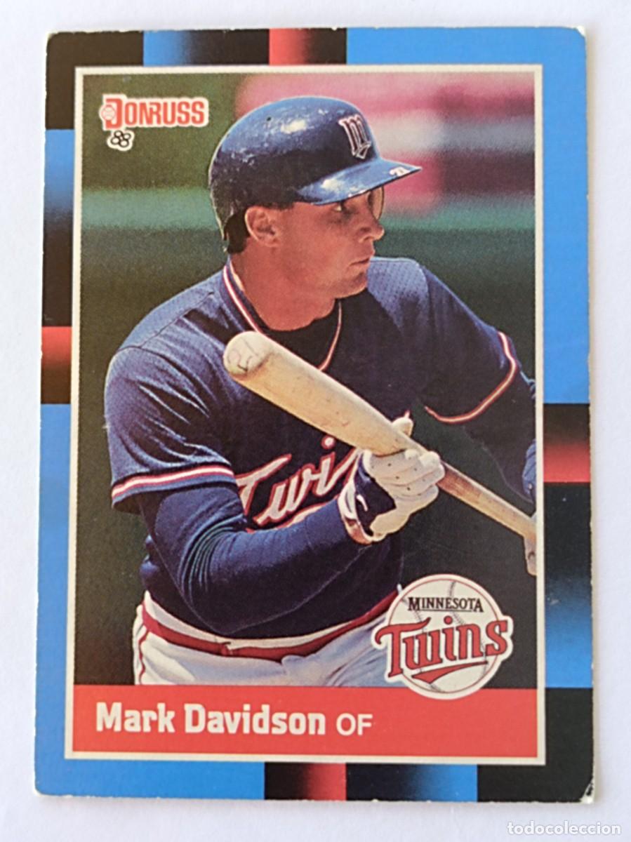 Coleccionismo deportivo: #519 MARK DAVIDSON (MINNESOTA TWINS) BEISBOL MLB 1988 DONRUSS