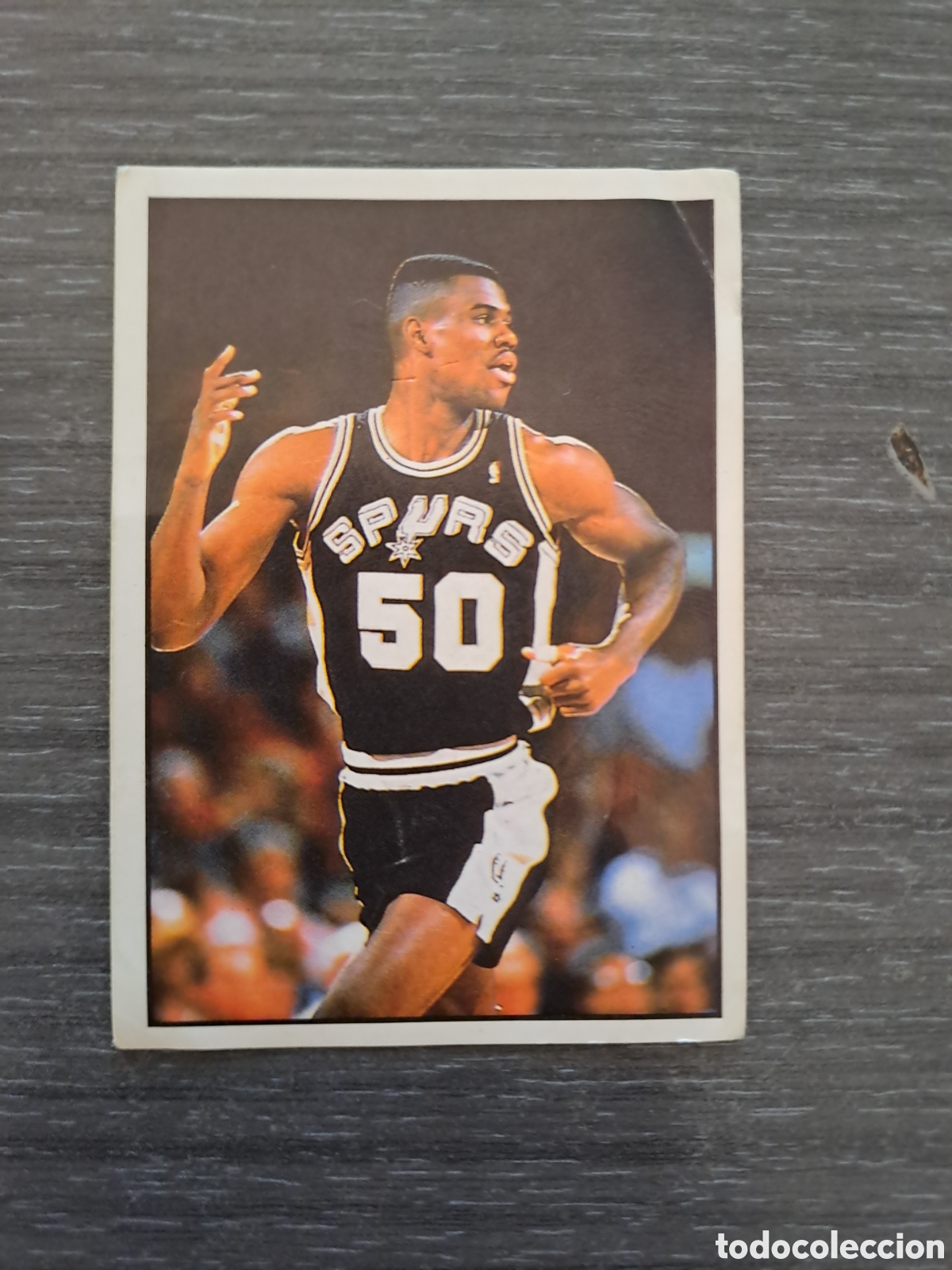 Coleccionismo deportivo: Cromo NBA David Robinson 90-91 Panini