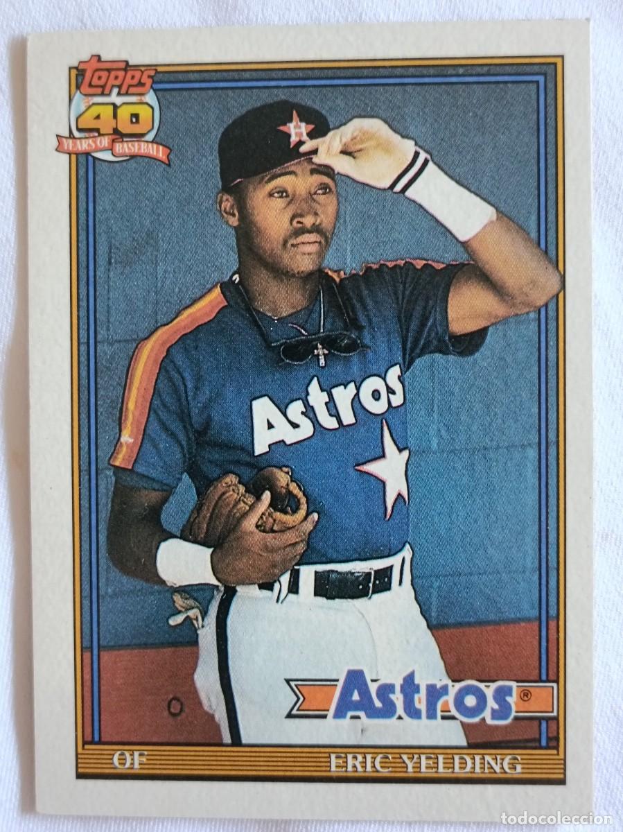 Coleccionismo deportivo: #59 ERIC YELDING (HOUSTON ASTROS) BEISBOL MLB 1991 TOPPS