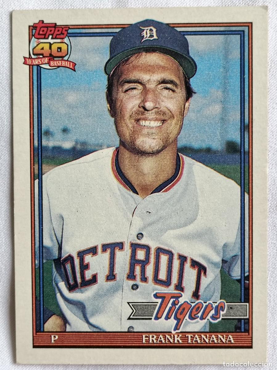 Collezionismo sportivo: #236 FRANK TANANA (DETROIT TIGERS) BEISBOL MLB 1991 TOPPS