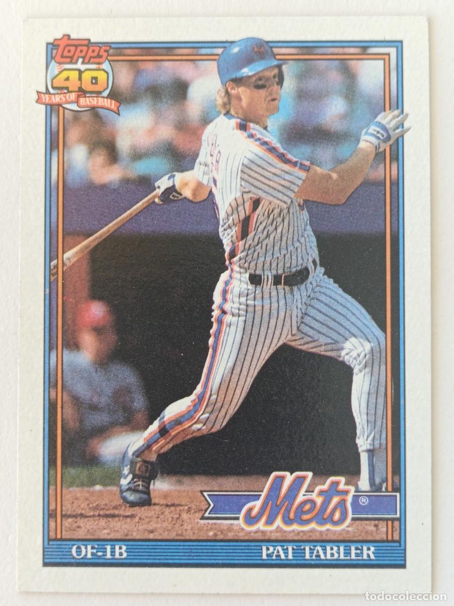 Coleccionismo deportivo: #433 PAT TABLER (NEW YORK METS) BEISBOL MLB 1991 TOPPS